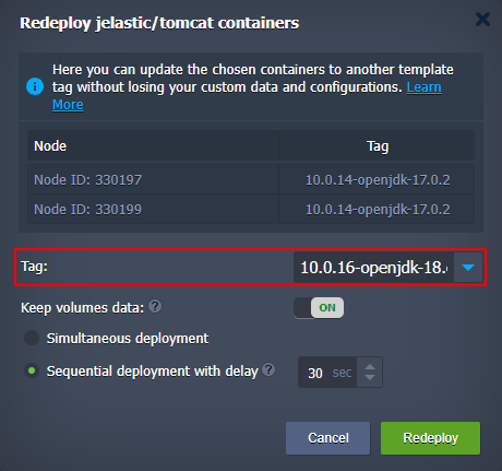 03-redeploy-containers-dialog