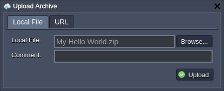 02-upload-archive-to-deployment-manager