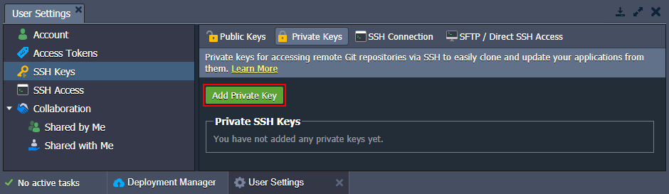 03-ssh-keys-settings