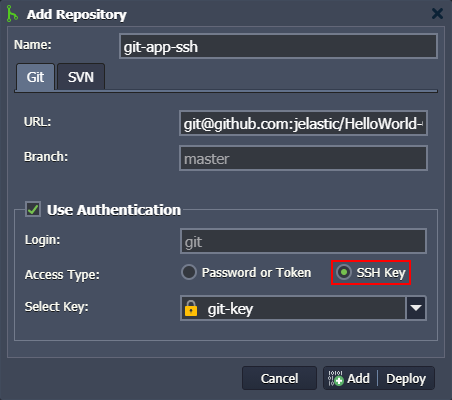 20-add-repository-with-ssh-key-authentication