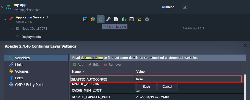 01-paas-autoconfig-variable