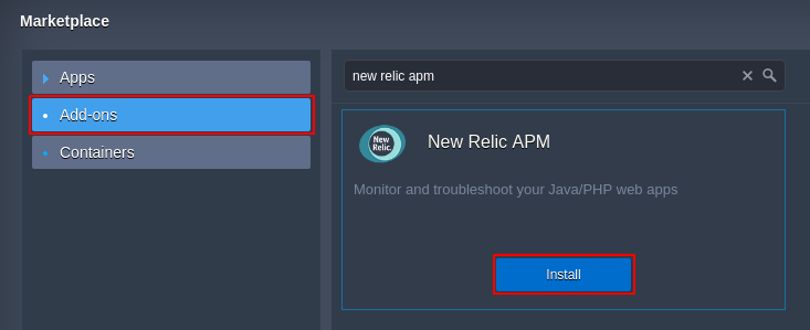 03-new-relic-add-on-package
